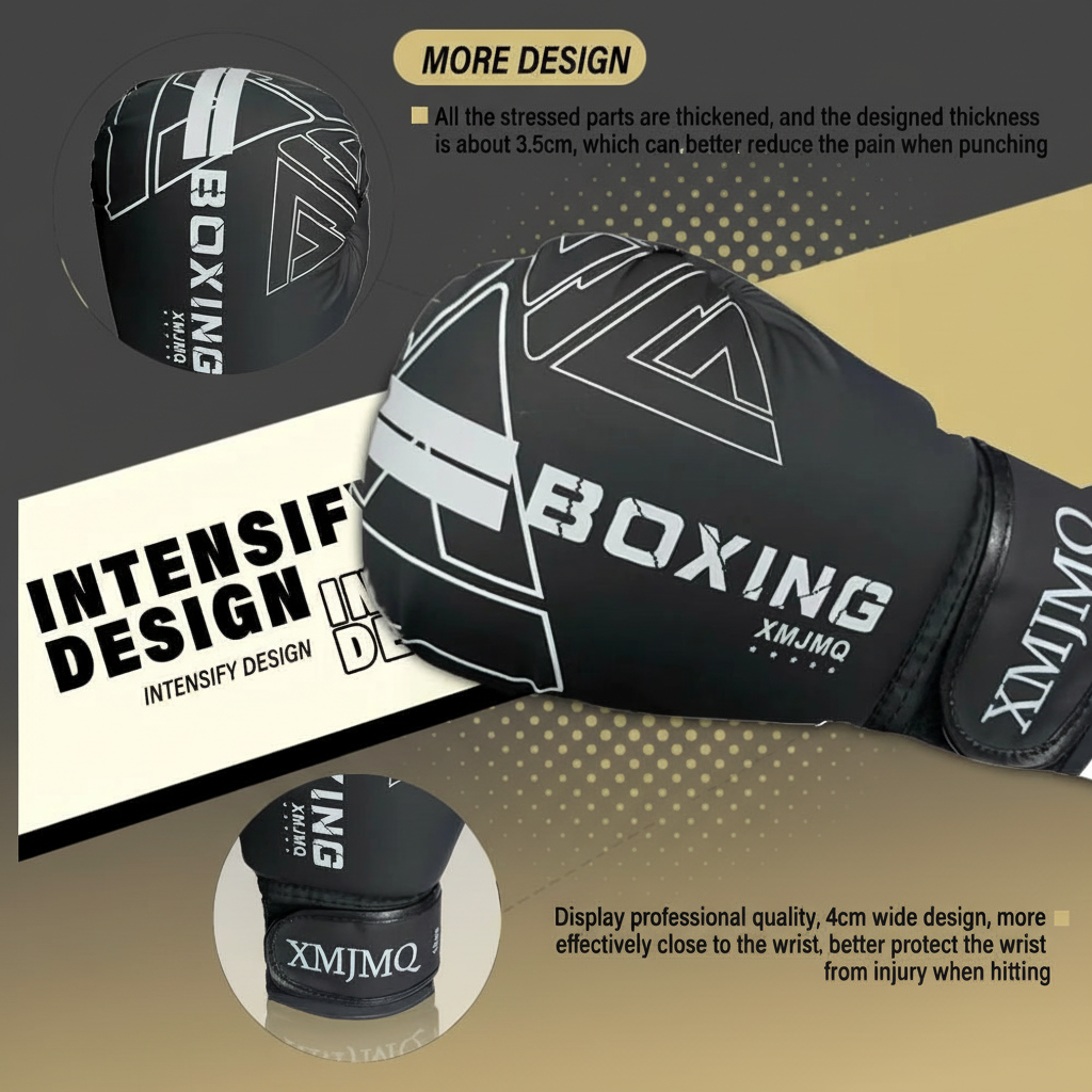 Premium Boxhandschuhe – Unisex Trainingshandschuhe für Boxen & MMA